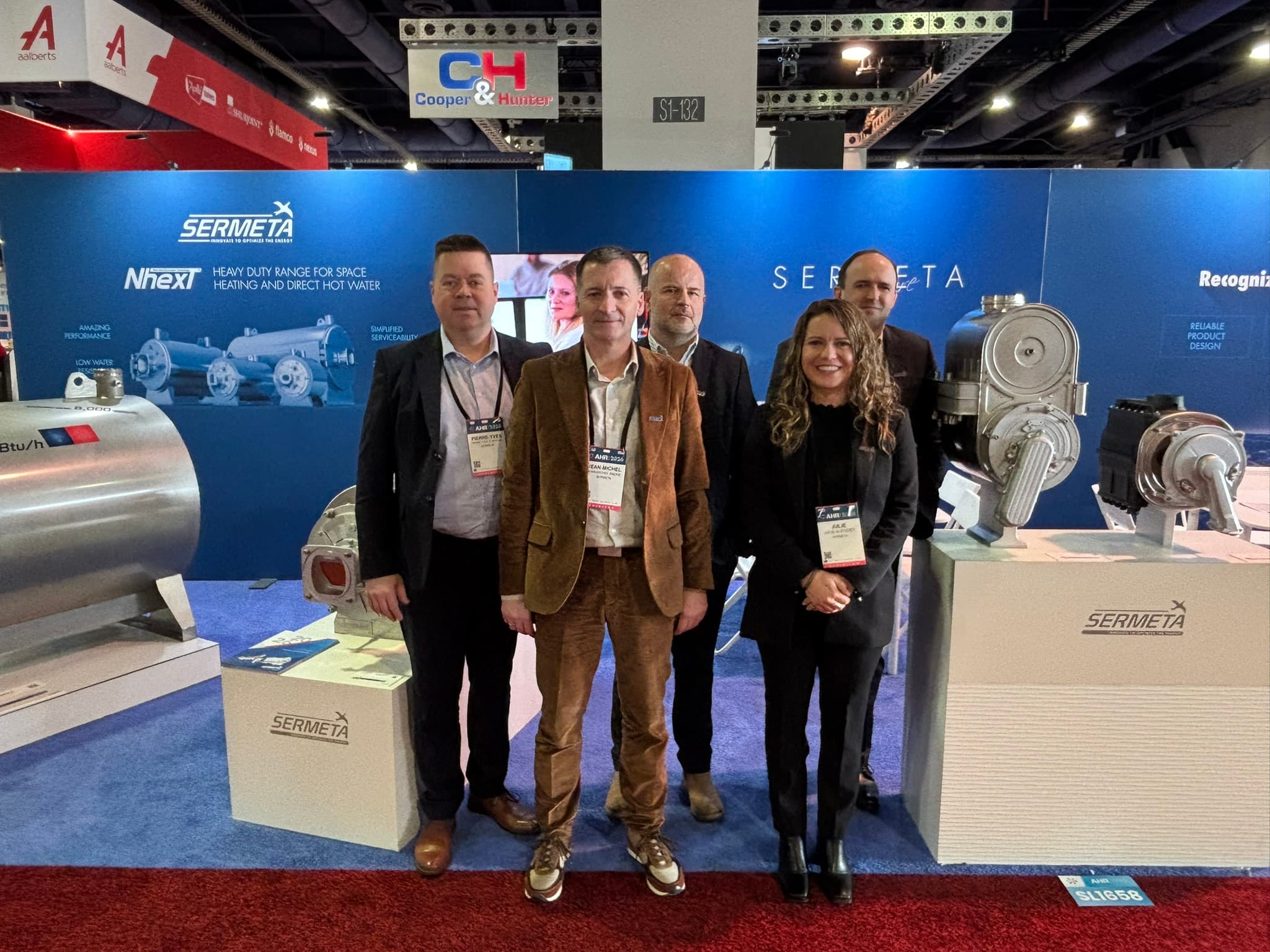 Présence de Sermeta au salon AHR Expo 2026 à Las Vegas