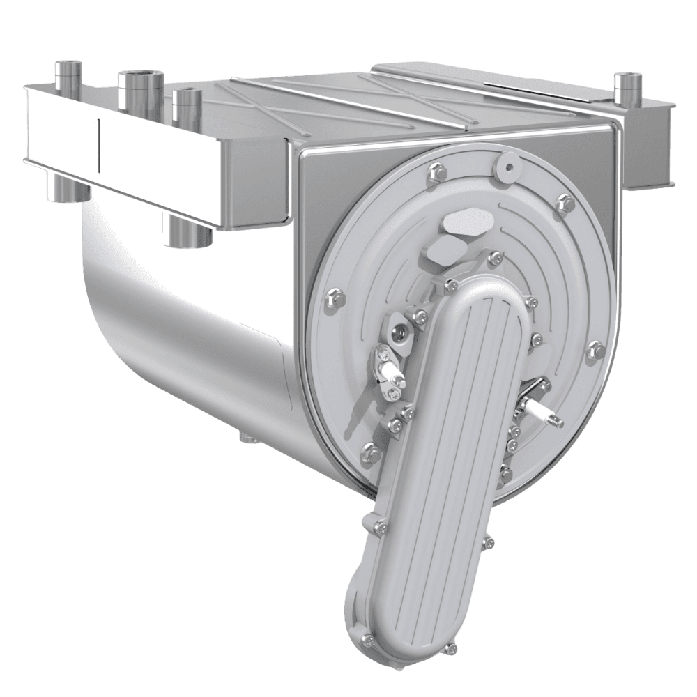 Mono stainless steel heat exchanger for high-pressure condensing boilers in North America