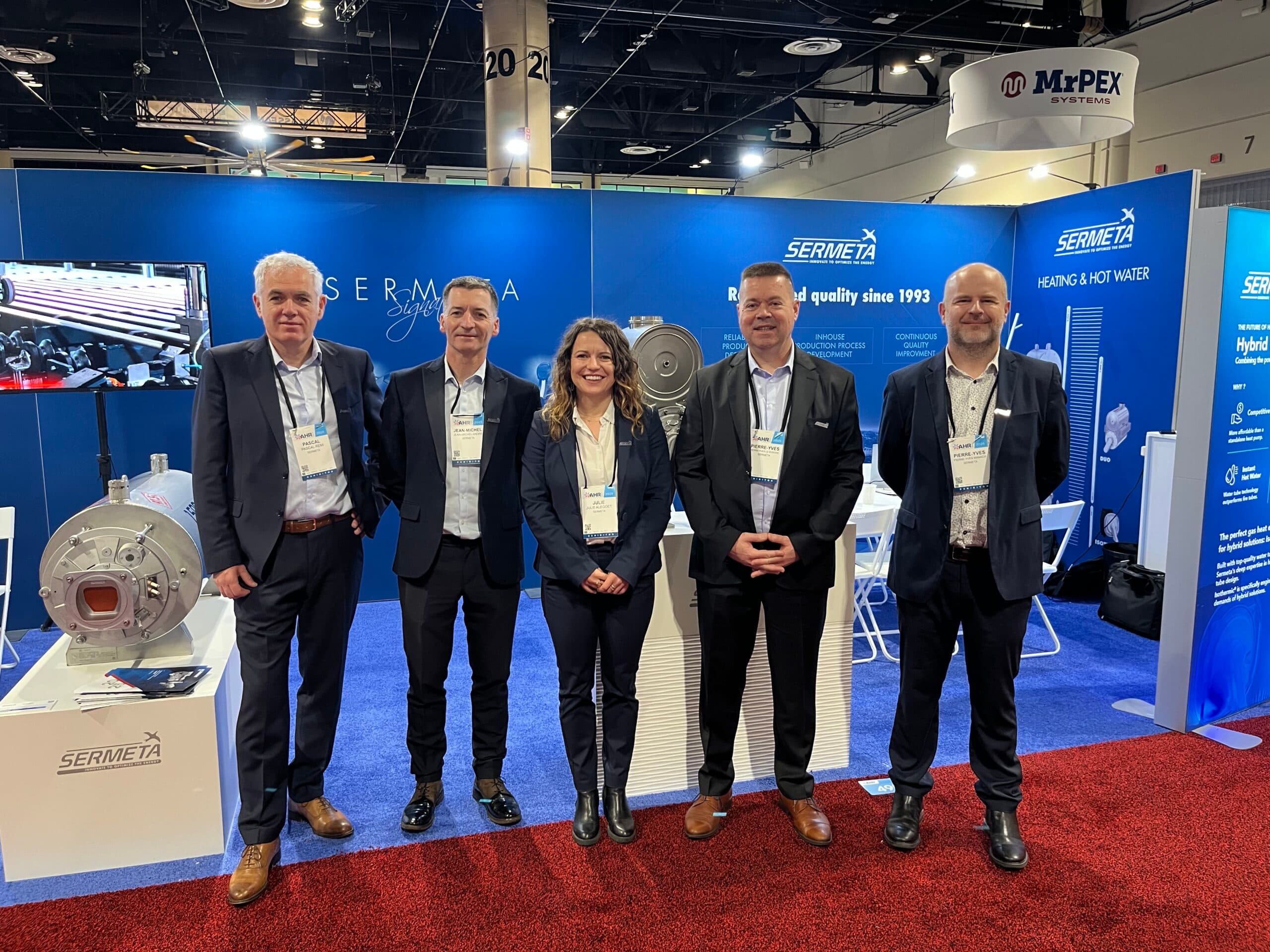 Les équipes Sermeta étaient présentes au salon AHR Expo 2025 à Orlando