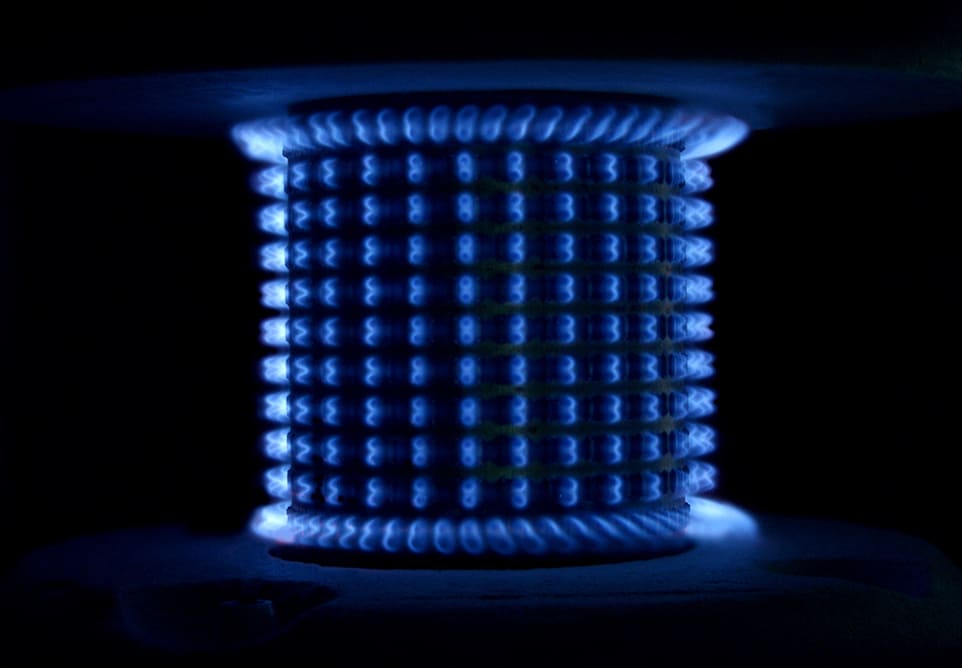 gas burner - heat exchanger - reduce pollutant emissions